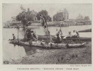 Weybridge Regatta, Robinson Crusoe Prize Boat