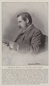 Writers of the Day, Mr Austin Dobson by English Photographer