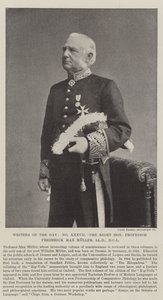 Writers of the Day, the Right Honourable Professor Frederick Max Muller by English Photographer