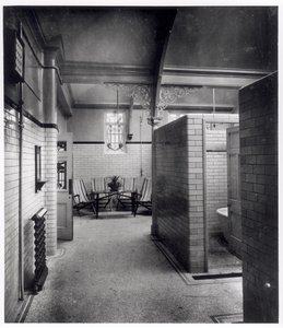 Private Cubicles and Waiting Area of Bramley Baths, Leeds by English Photographer English Photographer