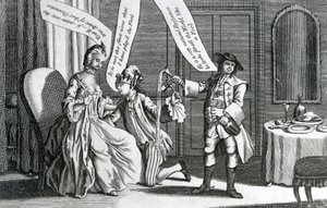 A Certain Personage in the Character of a Fool by English School