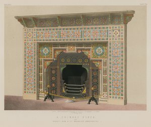 A Chimney Piece by English School