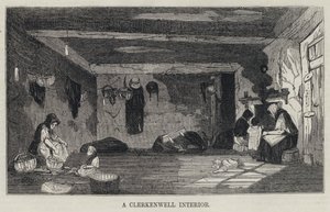 A Clerkenwell Interior by English School