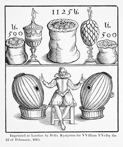 A Declaration Fixing the Date of the Next Drawing of the Great Standing Lottery for Virginia, printed by Felix Kyngston for William Welby, London, 1615 by English School