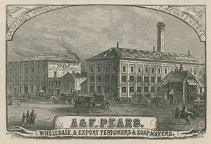 A & F Pears, Wholesale and Export Perfumers and Soapmakers by English School