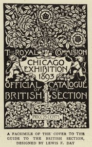 A Facsimile of the Cover to the guide to the British Section by English School