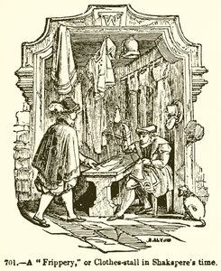 A Frippery, or Clothes-Stall in Shakespeare