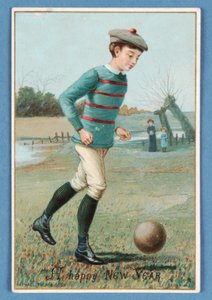 A Happy New Year, c.1890s by English School