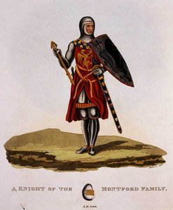 A Knight of the Montford Family by English School