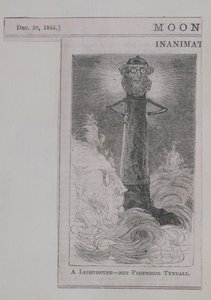 A Lighthouse - not Professor Tyndall, from Moonshine, published 20th December 1884 by English School