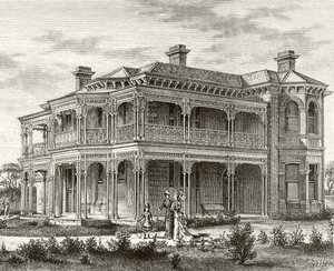 A Melbourne Suburban House, c.1880, from 