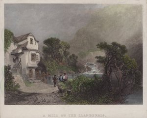 A Mill on the Llanberris by English School