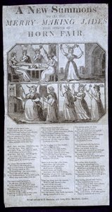 A New Summons to All the Merry Making Jades that Attend at Horn Fair