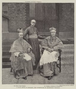 A Papal Envoy in England, the Investiture of Archbishop Vaughan by English School