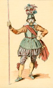 A Pikeman by English School