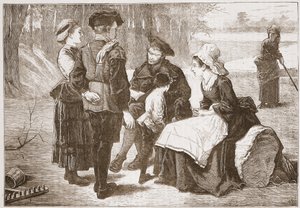 A Protestant Labourer of Meaux Reading the Scriptures to His Friends