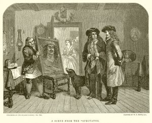 A Scene from the Spectator by English School
