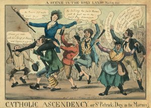 A Scene in the Holy Land, 17th March 1829 by English School