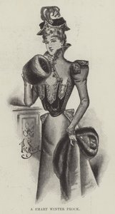 A Smart Winter Frock by English School
