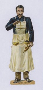A Tea Grocer by English School