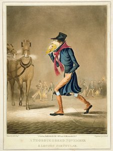 A Thoroughbred November & London Particular, engraved by George Hunt, published by Thomas McLean, London, 1827
