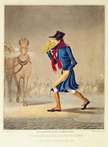 A Thoroughbred November and London Particular, pub. by T. McLean, 1827 by English School