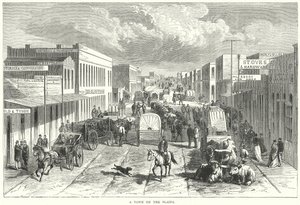 A Town on the Plains