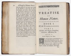 A Treatise of Human Nature by David Hume by English School