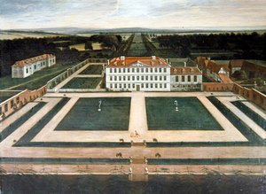 A View of Capesthorne Hall, Cheshire, c.1730 by English School