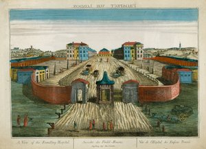 A View of the Foundling Hospital by English School