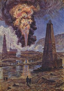 A Burning Oil-Well
