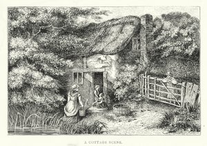 A Cottage Scene