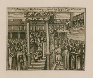 Description of Master Latimer by English School