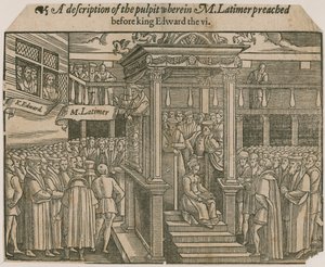 A Description of the Pulpit by English School