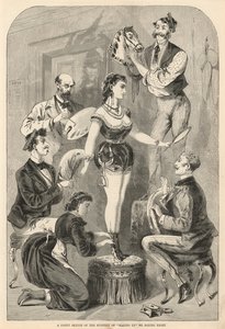 A Fancy Sketch of the Mystery of Making Up on Boxing Night by English School