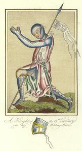 A Knight of the 13th Century in His Military Habit by English School