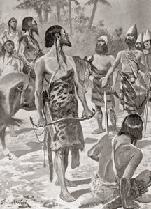 A Meeting Between Tyrian Founders of Carthage and Libyan Chiefs, from Hutchinson