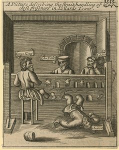 A Picture Describing the Strait Handling of the Close Prisoners in Lollards Tower by English School