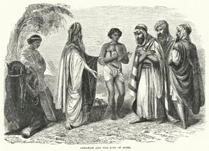 Abraham and the Sons of Heth by English School