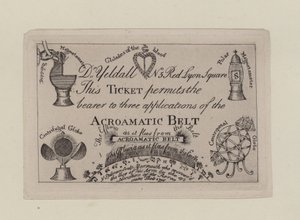 Acroamatic Belt, Ticket for Three Applications