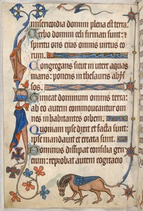 Psalm 32, winged horse, from 