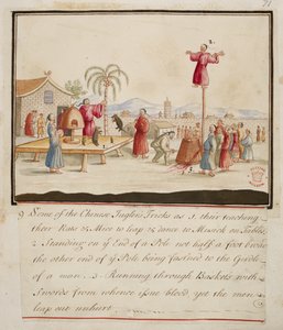 Some of the Chinese juggler