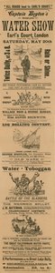 Advert for Captain Boyton