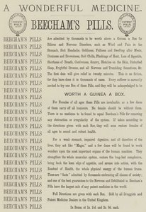 Advertisement, Beecham