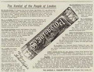 Advertisement, St Jacobs Oil by English School