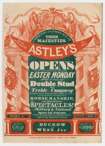 Advertisement for Astley
