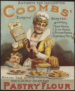 Advertisement for Coombs Pastry Flour by English School