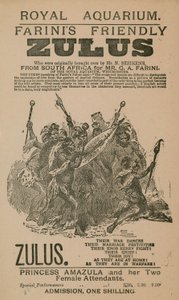 Advertisement for Farini