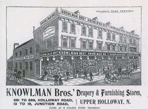 Advertisement for Knowlman Bros by English School