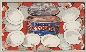 Advertisement for Paysandu Ox Tongues by English School